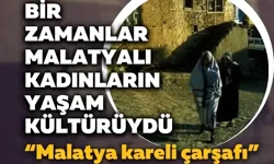 Bir zamanlar Malatyalı kadınların yaşam kültürüydü