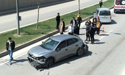 Malatya eski itfaiye kavşağında kaza! Alt geçit trafiğe kapatıldı