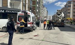 Malatya'da feci kaza: Beton mikserinin altında kalan kadın yaşam savaşı veriyor!