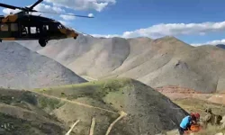Dağ başında can pazarı! Askeri helikopter Malatya’ya uçtu