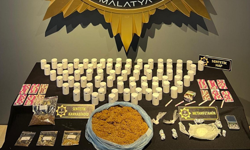 Malatya’da narkotik operasyonu: Kilolarca uyuşturucu ele geçirildi