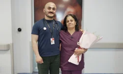 Malatya’da duygulandıran ebeler haftası buluşması