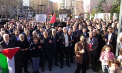 Malatya’da Filistin için tek ses