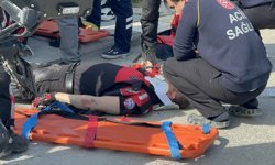 Malatya'da korkutan kaza: Yunus timi otomobille çarpıştı!