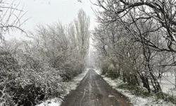 Nisan ayında kar sürprizi