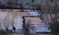 Sivas’ta evler ve tarım arazileri sular altında