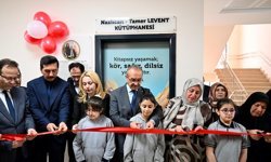 Malatya'da duygu dolu açılış: İki kardeşin adı kütüphanede yaşayacak!