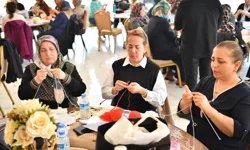 Yeşilyurt Belediyesi örgü yarışması düzenledi