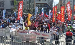 Malatya’da 1 Mayıs kutlaması