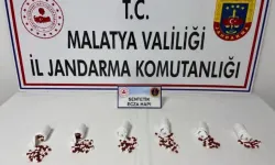 Malatya’da o şahıs yüzlerce zehir hapıyla yakalandı!