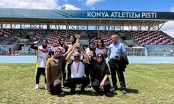 Malatya'nın kızları Konya'da tarih yazdı! Pistin en büyüğü oldular