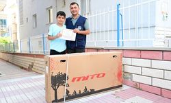 Battalgazi Belediyesi başarılı öğrencilere bisiklet hediye etti