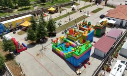 Doğanşehir'de 5. Çocuk Festivali coşkusu: Millet Bahçesi doldu taştı!