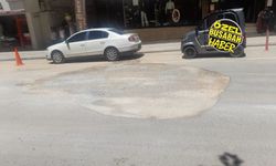 Kernek’te o cadde aniden çöktü! Gizemli çöküntünün ardındaki gerçek ne çıktı?