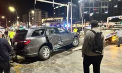 Komşuda Malatya Caddesi üzerinde feci kaza! Can pazarında 11 kişi yaralandı