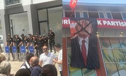 Malatya CHP il binasında neler oluyor? Çevik Kuvvet barikat kurdu, o ismin posterine "Hain" yazıldı!