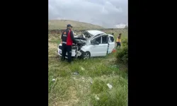 Malatya yolunda kaza: Otomobil takla attı, 5 yaralı var!