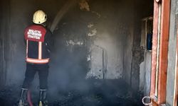 Doğanyol'daki ev yangınında 89 yaşındaki kadın kurtarılamadı