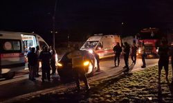 Malatya Hatunsuyu Caddesi'nde kabus anları: Virajı alamayan araç karşı şeride geçti!