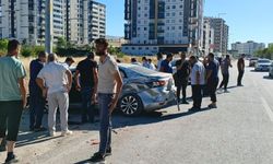 Malatya Yüzakı Bulvarında kaza: 1 yaralı