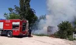 Malatya'da alevler mahalleyi hareketlendirdi