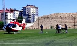Malatya’da ambulans helikopter hayat kurtarmaya devam ediyor