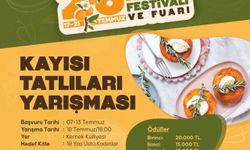 Malatya’da lezzet şöleni: Kayısı tatlıları yarışıyor!