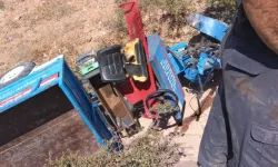 Yazıhan’da çapa motoru devrildi: 2’si çocuk 3 yaralı