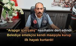 "Arapgir için çalış" nasihatini dert edindi: Belediye emekçisi kendi maaşıyla kurup ilk hayatı kurtardı!