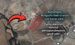 Battalgazi Bulgurlu’daki o arazi için karar çıktı: Kamu alanının konuta dönüştürülmesine geçit yok!