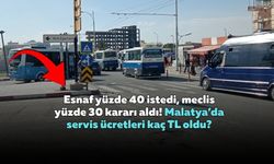 Esnaf yüzde 40 istedi, meclis yüzde 30 kararı aldı! Malatya’da servis ücretleri kaç TL oldu?
