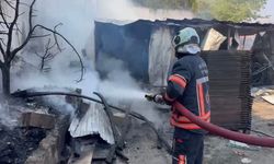 Malatya TOKİ şantiyesinde yangın paniği! Ekipler alarma geçti