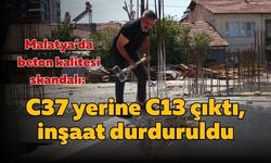 Malatya'da müteahhit kendi inşaatını ihbar etti