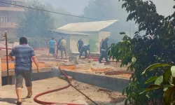 Malatya Darende’de yangın evlere sıçradı! Hava desteği seferber edildi