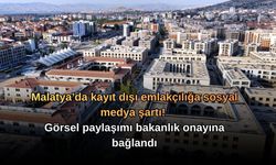 Malatya’da kayıt dışı emlakçılığa sosyal medya şartı! Görsel paylaşımı bakanlık onayına bağlandı