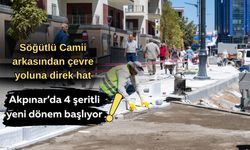 Söğütlü Camii arkasından çevre yoluna direk hat: Akpınar’da 4 şeritli yeni dönem başlıyor!