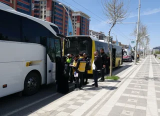Malatya’da yolcu otobüsleri çarpıştı! Yaralılar var