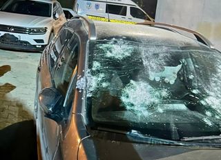 Malatya’da magandalar yine iş başında: Gece yarısı evin önündeki arabayı taradılar!