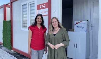 Barınma sıkıntısı yaşayan öğretmenlere konteyner