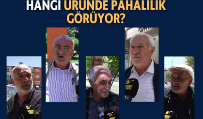 Malatyalı emekliler en çok hangi üründe pahalılık görüyor?