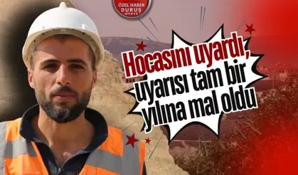 Hocasını uyardı, uyarısı tam bir yılına mal oldu