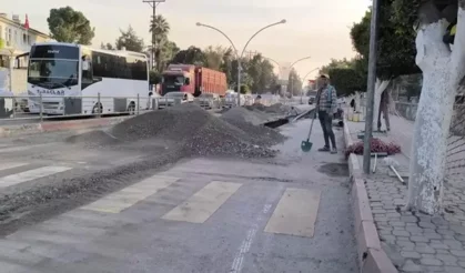 Hatay’da işçilerden soğuğa karşı halay