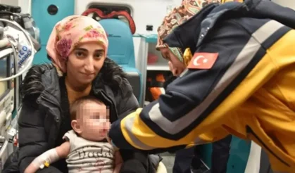 Karla mücadele ekipleri Melisa bebek için yolu açtı