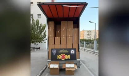 Adana’da 11 milyon 650 bin kaçak makaron ele geçirildi: 4 tutuklama