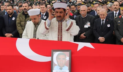 Genç polisten acı haber! Son yolcuğuna uğurlandı