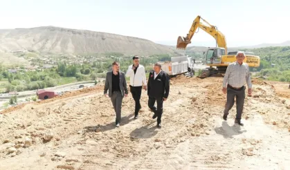 Darende Millet Bahçesi’nde çalışmalar devam ediyor