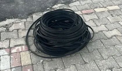Kablo hırsızı suç ortağını ele verdi!