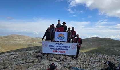 Malatya ve Elazığ Beydağı’nın zirvesinde buluştu