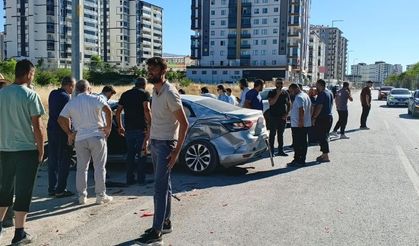 Malatya Yüzakı Bulvarında kaza: 1 yaralı