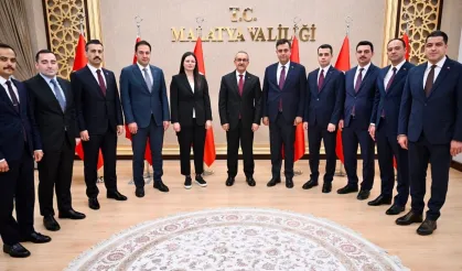 Malatya'nın yeni vali yardımcıları ve kaymakamları mesaiye başladı